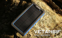 Bateria Externa 26800 mAh, Banco de energía solar, USB C, batería solar, 4 puertos USB, batería solar, 36 linternas LED, batería solar, resistente al agua, para exteriores, iPhone Samsung (azul) - details 0