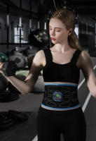 Cinturón De Tonificación Abdominal EMS Estimulación Muscular Eléctrica Portátil Masajeador De Fitness Modelador De Cintura Para Adelgazamiento Y Modelado - details 1