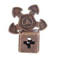 Juguete De Lógica Para Adultos Metálico De Aluminio 3D Juego De Desbloqueo De Cerraduras Laberinto Juguete De Resolución De Puzzles - details 15