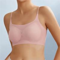 Sujetador Invisible Para Mujer De Verano 2023 Sujetador De Algodón De Seda Ultrafino Sin Costuras Con Almohadillas Push up Transpirable Para Yoga Y Deporte - details 14