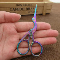 Tijeras De Coser Pequeñas Y Vintage Con Bocata Retro Para Bordado Y DIY Material Acero Inoxidable Herramienta De Corte De Hilo - details 3