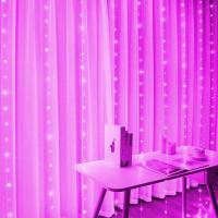 Guirnalda De Luces LED Para Cortina USB Con Control Remoto Decoración De Navidad Y Bodas Para Habitaciones Y Salones - details 7