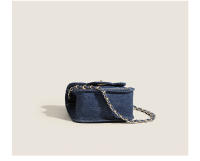 Bolso de mezcla para Mujer, nuevo modelo, Diseño de Nicho de moda, Cadena Cruzada, Pequeño Bolso Cuadrada, mini Bolso versátilla para Escritorio labial - details 8