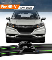 2pcs LimpiaParabrisas Anteojos Delanteros Para Honda HR-V HRV 1996-2022 Plegables En Un Solo Pieza Material De Goma Natural Adecuado Para Todos Los Modelos - details 0
