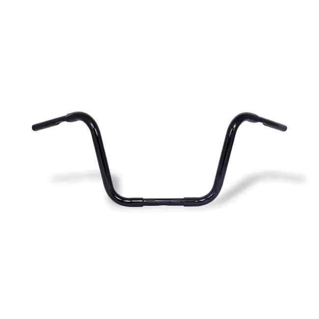 MANILLAR de 1-1/4", 12" de alto, color negro  HARLEY DAVIDSON - 1