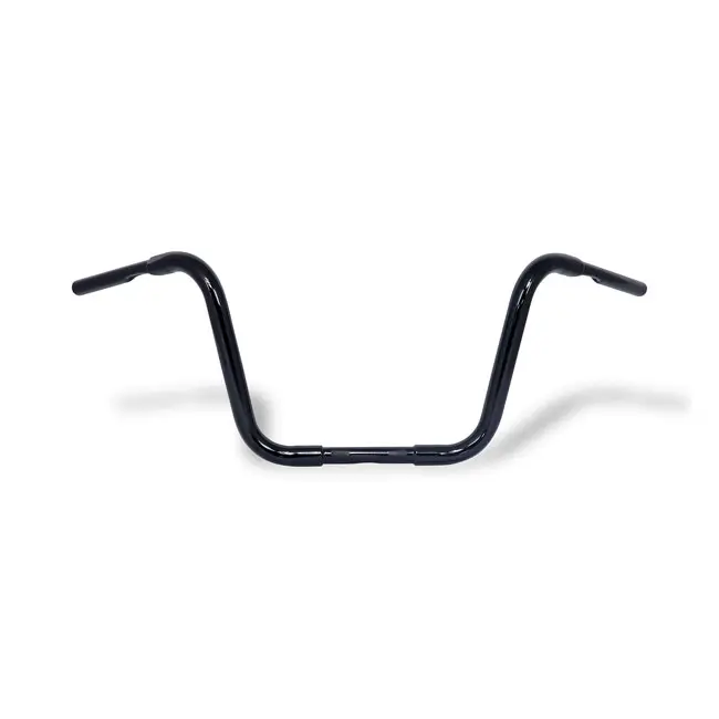 MANILLAR de 1-1/4", 12" de alto, color negro  HARLEY DAVIDSON - 1