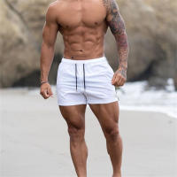 Nuevos Shorts Deportivos Para Hombre 2024 Transpirables Y Ligeros Pantalones De Fitness Para Running Y Playa Estilo Casual - details 4