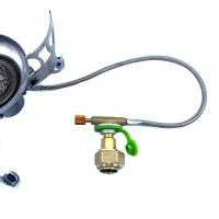 Convertidor De Gas Para Estufa De Camping Exterior Adaptador De Conexión Con Apagado Automático Herramienta De Interruptor - details 7