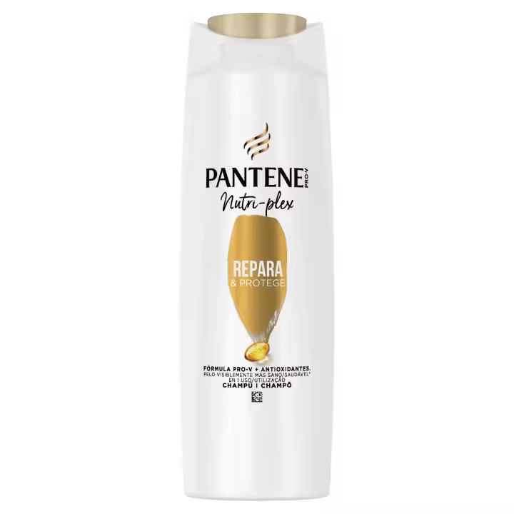 Pantene | Champú Repara Y Protege Nutri-Plex, fórmula Pro-V + antioxidantes, para cabello débil y dañado, 450ML - 1