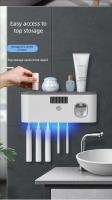 Soporte De Almacenamiento Para Cepillo De Dientes Inalámbrico Con Desinfección UV No Perforado JFBONIN De China Continental - details 7
