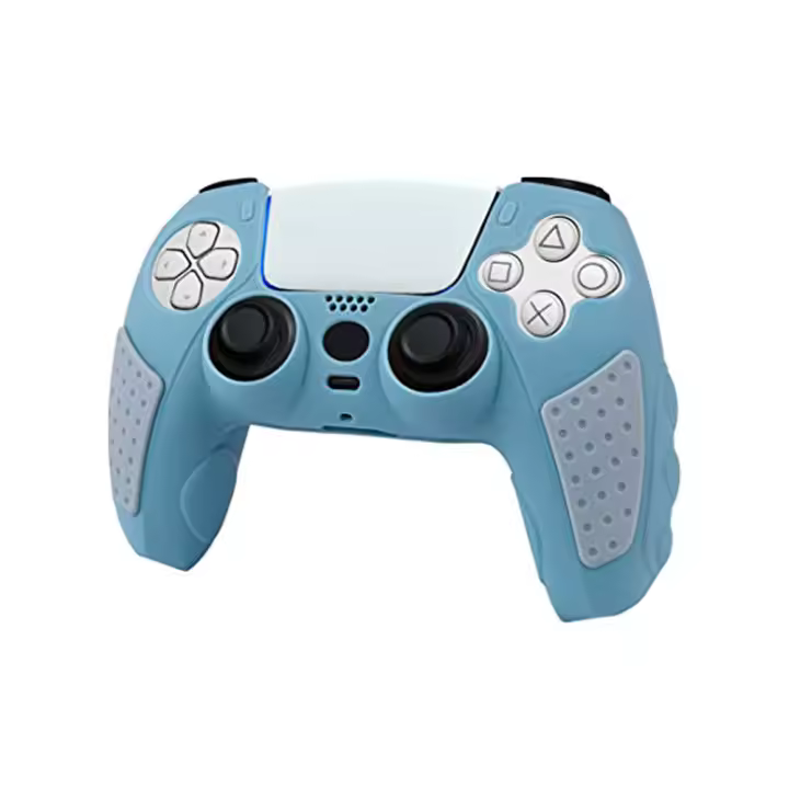 Funda protectora de silicona antideslizante para DualSense PS5, accesorio para Playstation 5 Gamepad, mejora el agarre, materiales de calidad - 1