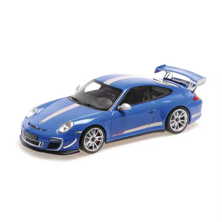 MINICHAMPS 1/18 PORSCHE 911 GT3 RS 4,0 AZUL 2011 - 155062222 - 1