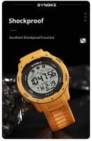 Reloj Digital Para Hombre SYNOKE Deportivo Impermeable 50M Con Función De Alarma Pantalla Grande Luz Trasera Resistente Al Choque - details 7