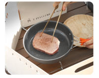Juego De Cocina Para Camping Portátil Y Ligero Equipamiento De Picnic Al Aire Libre Con Olla Y Utensilios De Acero Inoxidable - details 19