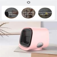 Aire acondicionado, enfriador de aire, nuevo aire acondicionado de escritorio mejorado, enfriador de aire portátil con ventilador de agua helada, mini aire acondicionado personal - details 0