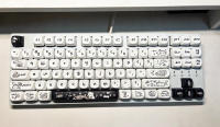Naught Cat Teclas De Juego Mecha Mx 140 Teclas Perfil MOA PBT Teclas Sublimación Para Teclado Mecha Gaming Blanco Negro - details 9