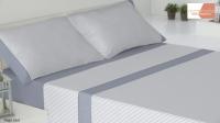 Juegos de Sábanas Mommata: Económicas, Tacto Extra Suave, Resistentes - Varios Colores y Medidas Sabanas de microfibra Modelo Rayas. - details 1