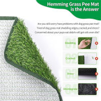 Alfombra De Inodoros Para Perros De Hierba Artificial Fácil De Limpia Y Resistente Al Olor Solución De Entrenamiento Para Mascotas Interior/Exterior - details 1