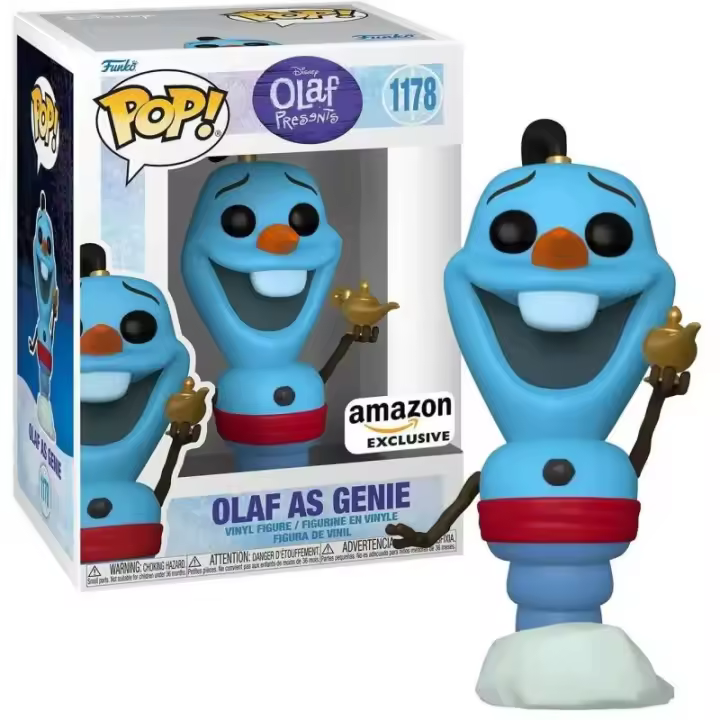 Funko Pop!  Olaf Presenta - Olaf como Genio Exclusivo, 61822, Nº1178 - 1