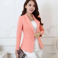Chaqueta De Negocios Para Mujer Estilo Lady Oficina Elegante Y Ajustada Cierres Únicos Blazer Formal Para Todas Las Estaciones - details 24