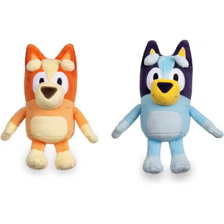 Bluey - Peluche de la Serie Infantil, Perritos blanditos de 20 cm. con Textura Suave Surtido/Modelo aleatorio (una unidad)(Famosa BLY06000) - 1