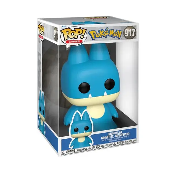 Funko POP! Pokemon Figura Super Sized Jumbo POP! Vinyl Munchlax (EMEA) 25 cm - 1