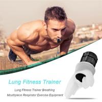 Entrenador De Respiración Deportiva Portátil Con Regulador De Intensidad Ajustable Mejora La Capacidad Pulmonar Y Fuerza Abdominal - details 24