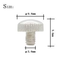 SLADE 5Pcs Anillo De Deslizamiento Para Trompeta Tornillos De Plata Accesorios De Instrumentos Musicales De Cobre Metálicos Para Trompeta - details 6