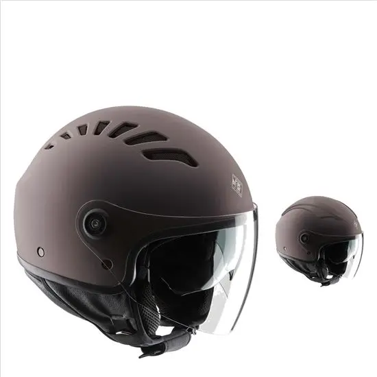 Casco Tucano EL TOP Bronze con GAFAS VENTILADO - Pequeña y Funcional - 1