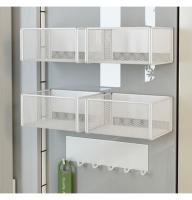 Cesta Magnética Para Refrigerador Almacenamiento Espacioso Para Verduras Frutas Y Debris Soporte Lateral Duradero Y Versátil Instalación Fácil - details 0