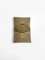 Cartera pequeña,Monedero,Tarjetero de cuero ,billetera elegante Para Mujer,Cuero Granulado ,Piel auténtico-,Ligera y Práctica,Varios Colores,regalo para mujer,hecho en Italia - details 4