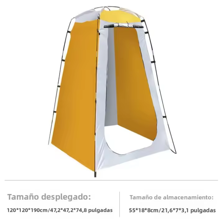 Carpa Portátil Westtune De Privacidad Para Ducha a Prueba De Agua Y Al Aire Libre Para Camping Senderismo Playa Baño Y Sala De Ducha - 1