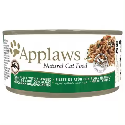 Applaws Lata Gatos Adultos Atún con Algas 1 unidad - 70 gr - 1