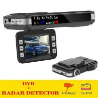 2 en 1 Coche Dashboard Cámara Coche anti-Radar velocdad Inglés Ruso Voz Alarma radar detector X K CT la - details 2