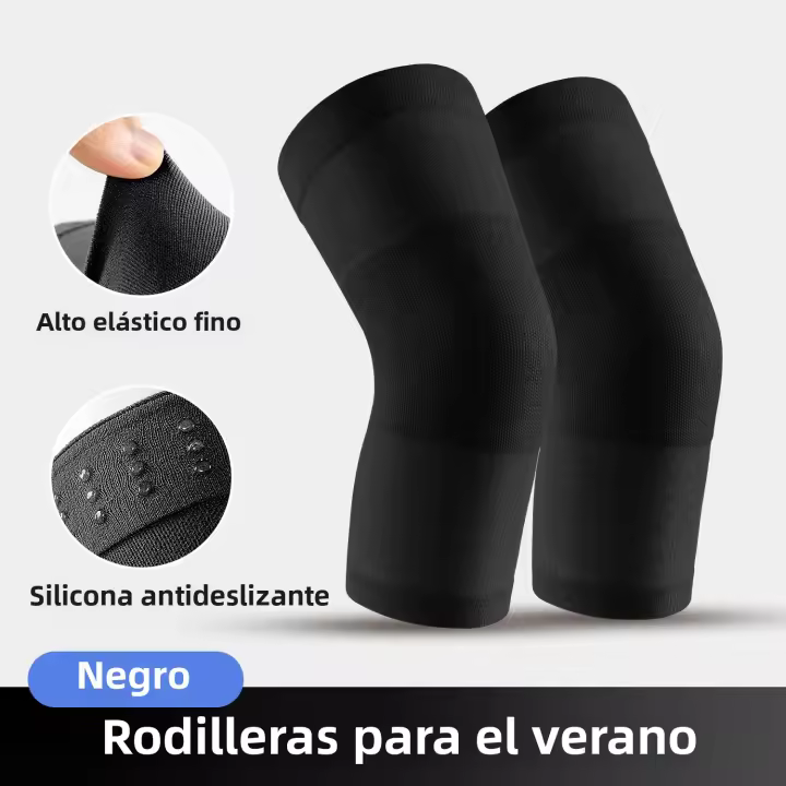 Pareja De Protetores De Rodilla De Tejido Delgado Para Verano Ultrafino Transpirable Cómodo Resistente Al Desgaste Soportador Y Protector Para Adultos Mayores De 13 Años - 1