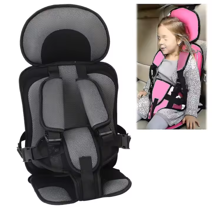 Auto Child Saf Seat Simple Car Portable Seat Belt, 0  12 Years Old Kids Car Seatbelt Protector Fo-hy - 1