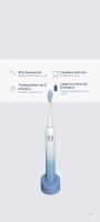 Pack de 2 Cepillos de Dientes Eléctrico Sónico con 38.000 vibraciones/min, elimina el 99,99 % de la placa. 5 modos, temporizador de 2 min, carga USB-DC, impermeable IPX7, al Mejor Precio - Extrahouse - details 1