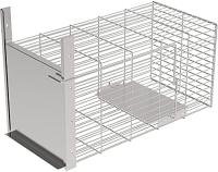 COPELE Jaula de Captura de Conejos galvanizada, 52 x 25 x 25 cm - details 2