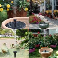 Fuente Solar Para Jardín Piscina Flotante Para Aves Paisaje De Jardín Fuente Pequeña Fuente De Exterior Origen China - details 10