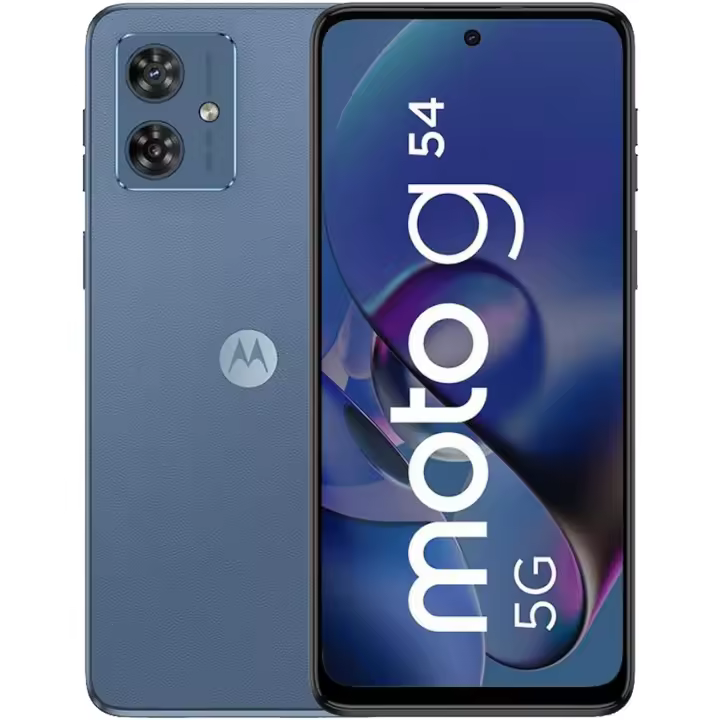 Motorola G54 5G, Azul, 256 GB, 8 GB RAM, 6.5" Full HD+, MediaTek Dimensity 7020, 5000 mAh, Android - 1