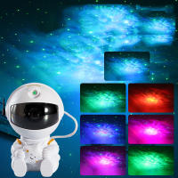 Proyector De Estrellas Para Habitación Infantil 5V USB Luz Nocturna Con Control Remoto 360 Grados Ajustable Neblina Galaxia Para Escritorio - details 6