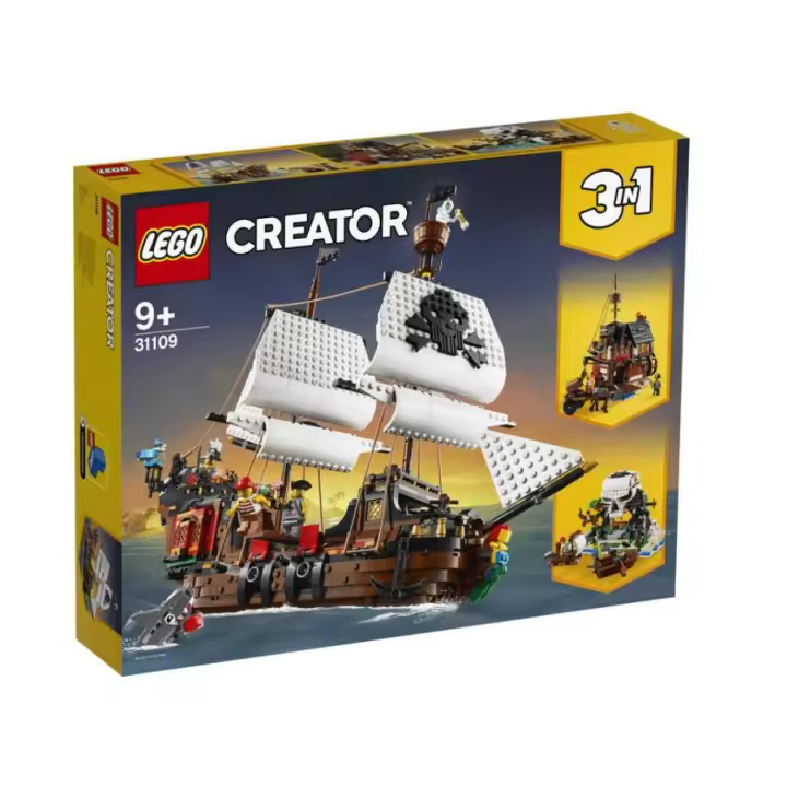 LEGO CREATOR 3 IN 1 BARCO PIRATA SET 31109 - 1