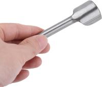 6 unids/set plata de larga duración acero A3 (15 40mm) sólido durable Cúter Punch, medio cortador redondo, para titular la tarjeta, cinturón, procesamiento final en - details 1