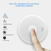 Alarma Detectora de Humo y Monóxido de Carbono con Batería，Tuya Smart Co Detector de humo, alarma de monóxido de carbono, Sensor de sonido PIR, WiFi, versión 2 en 1, salón, habitación, cocina, tienda - details 9