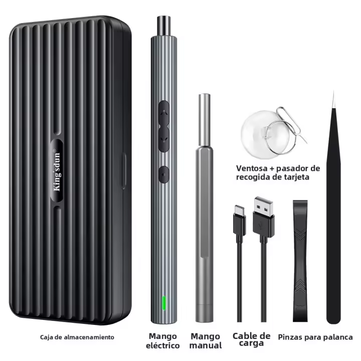 Juego De Destornilladores Eléctricos 58 En 1 Recargable Precision Herramientas Mini Kit Wireless Para Reparación De Xiaomi Móvil Celular Y Reloj - 1