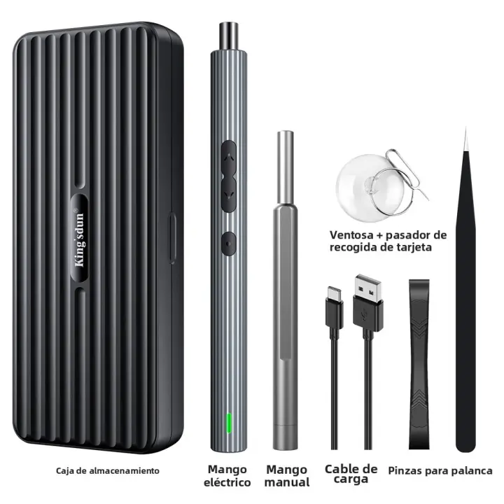 Juego De Destornilladores Eléctricos 58 En 1 Recargable Precision Herramientas Mini Kit Wireless Para Reparación De Xiaomi Móvil Celular Y Reloj - 1