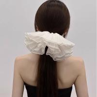 Gruesas Horquillas De Yarn Para Mujer Estilo Coreano Gentle Mori Dulce Con Encaje Multi-capa Alta Elasticidad Accesorios Para El Cabello - details 1
