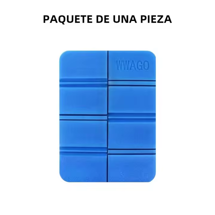Almohadilla De Camping De Espuma Portátil 1/5PCS XPE Plegable Impermeable Para Playa Y Estadios Medio De Poliéster Tamaño Único - 1