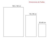 Juego de Toallas Baño Beige Claro – 3 Piezas Lujo | 100% Algodón Portugués | 500 g/m² | Certificado OEKO-TEX® |Mercatienda.es - details 3