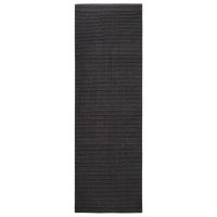 vidaXL Alfombra de sisal natural 80x250 cm Color Natural,  Negro,  Marrón y mas Alfombras de área  Alfombra de Piso para Sala de Estar Dormitorio Habitación Salón - details 2